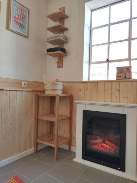 Ferienhaus Blaue Blume mit 11 kW Ladestation, Kamin, Terrasse, eingezäuntem Garten, WLAN, Netflix, Hunde willkommen! Güntersberge Exterior foto